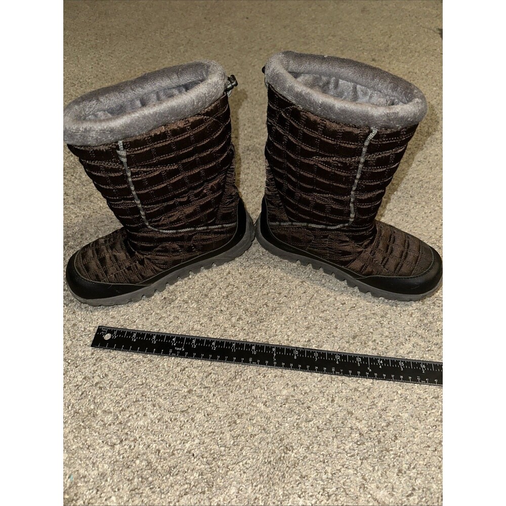 Mountrek Lisa Quilted Coffee Primaloft Warm Winter Boots Women's Size 9 M